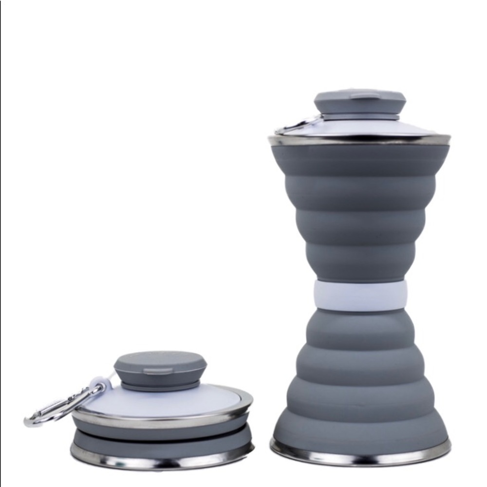 Collapsible Water Bottle, 500 ml. Set of 2